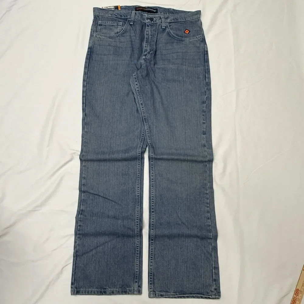 Wrangler FR 42 Vintage Boot Relaxed Fit Jeans FRCV42V CAT 2 2112 35X34